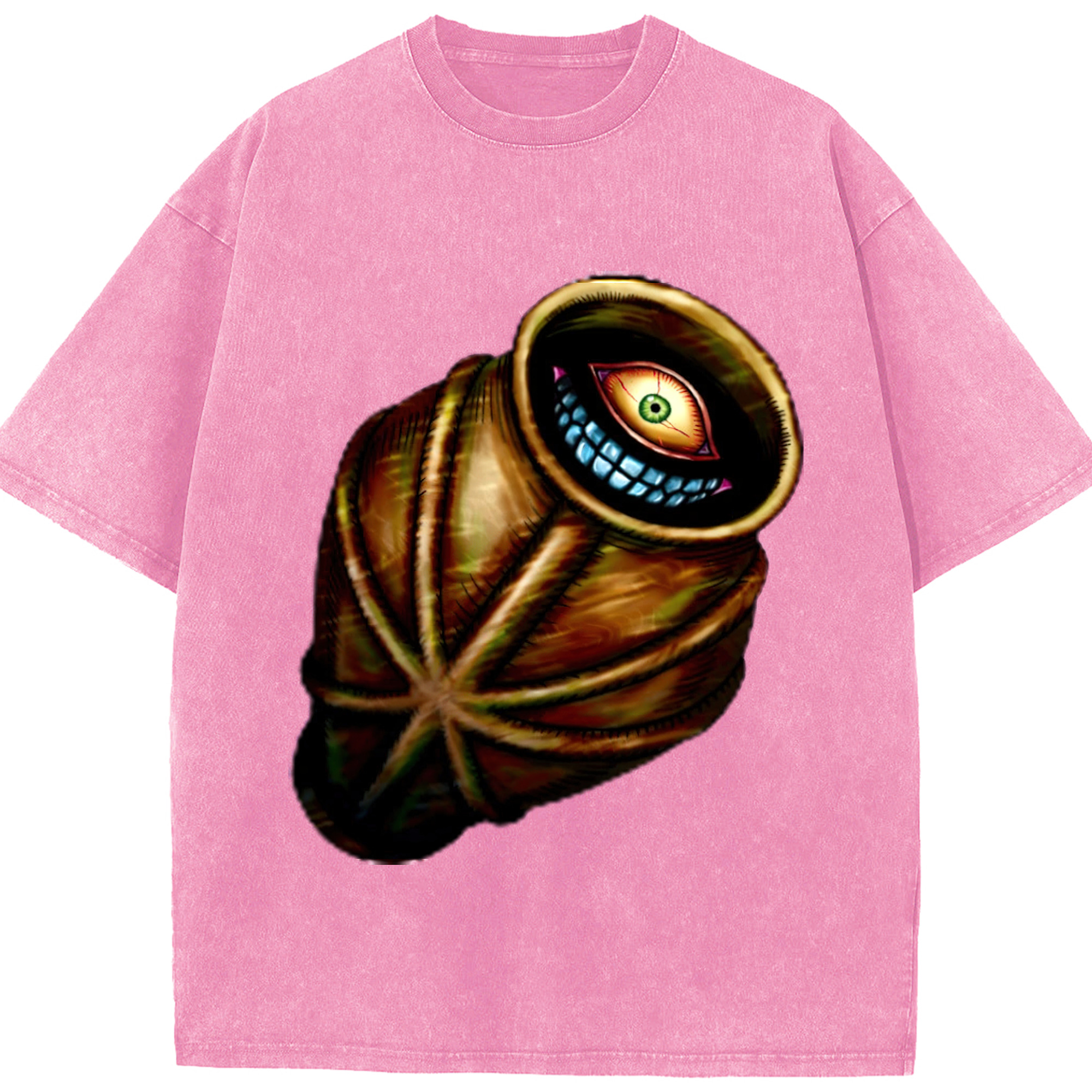 （画像用） 遊☆戯☆王 Yu-Gi-Oh! 綿100% ヴィンテージ風 半袖Tシャツ（フロントプリント）